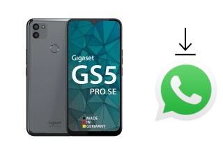 How to install WhatsApp in a Gigaset GS5 PRO SE