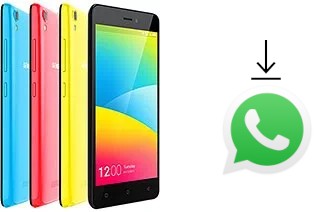 How to install WhatsApp in a Gionee Pioneer P5W