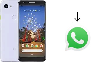 How to install WhatsApp in a Google Pixel 3a