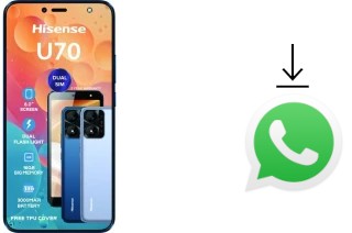 How to install WhatsApp in a HiSense U70