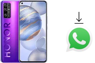 How to install WhatsApp in a Honor 30