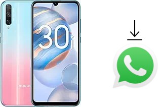 How to install WhatsApp in a Honor 30i