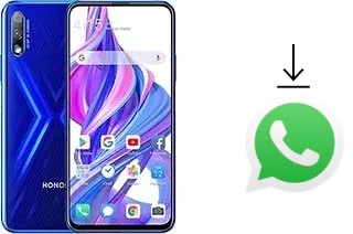 How to install WhatsApp in a Honor 9X (China)