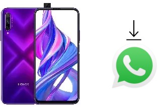 How to install WhatsApp in a Honor 9X Pro