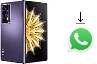 How to install WhatsApp in a Honor Magic V2