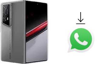 How to install WhatsApp in a Honor Magic V2 RSR Porsche Design