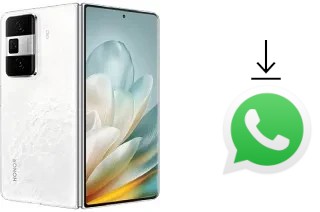 How to install WhatsApp in a Honor Magic Vs3