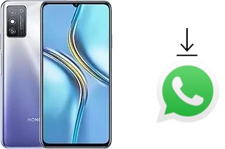 How to install WhatsApp in a Honor X30 Max