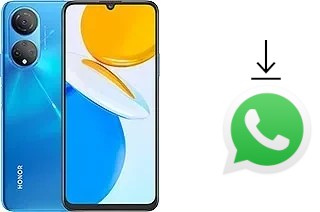 How to install WhatsApp in a Honor X7