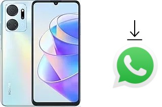 How to install WhatsApp in a Honor X7a