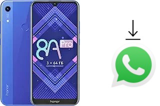 How to install WhatsApp in a Honor 8A Pro