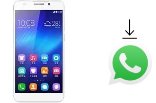 How to install WhatsApp in a Honor 6