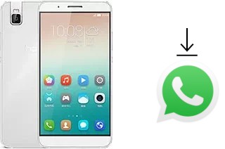 How to install WhatsApp in a Honor 7i