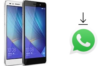 How to install WhatsApp in a Honor 7