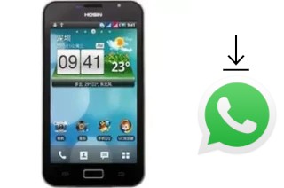 How to install WhatsApp in a Hosin U98