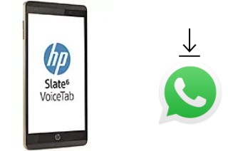 How to install WhatsApp in a HP Slate6 VoiceTab