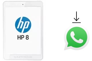 How to install WhatsApp in a HP 8