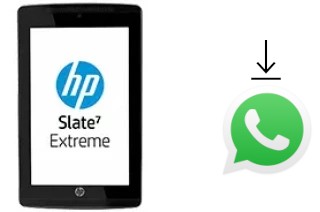 How to install WhatsApp in a HP Slate7 Extreme