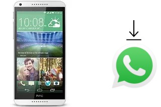 How to install WhatsApp in a HTC Desire 816G dual sim