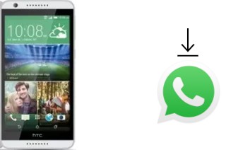 How to install WhatsApp in a HTC Desire 820s