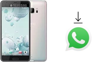 How to install WhatsApp in a HTC U Ultra