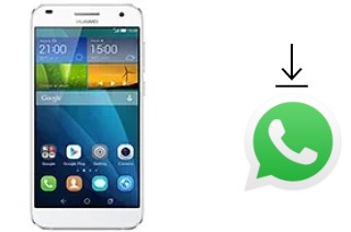 How to install WhatsApp in a Huawei Ascend G7