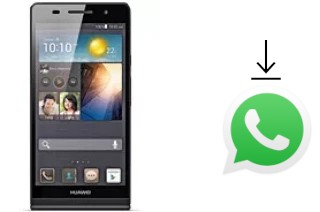 How to install WhatsApp in a Huawei Ascend P6