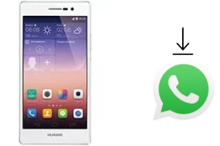 How to install WhatsApp in a Huawei Ascend P7