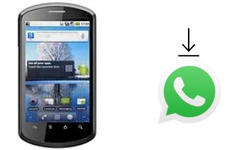 How to install WhatsApp in a Huawei U8800 IDEOS X5