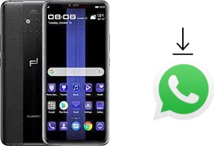 How to install WhatsApp in a Huawei Mate 20 RS Porsche Design