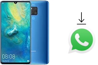 How to install WhatsApp in a Huawei Mate 20 X