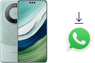 How to install WhatsApp in a Huawei Mate 60 Pro