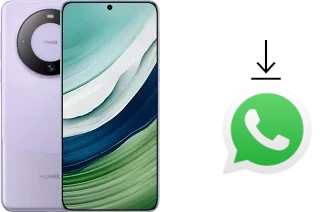 How to install WhatsApp in a Huawei Mate 60