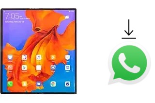 How to install WhatsApp in a Huawei Mate X