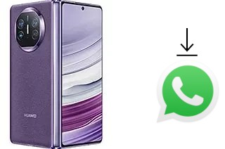 How to install WhatsApp in a Huawei Mate X5