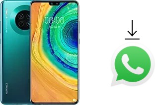 How to install WhatsApp in a Huawei Mate 30 5G