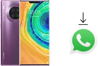 How to install WhatsApp in a Huawei Mate 30 Pro