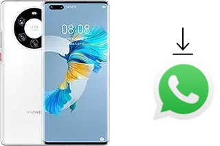 How to install WhatsApp in a Huawei Mate 40 Pro+