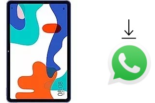 How to install WhatsApp in a Huawei MatePad 10.4 (2022)