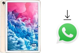 How to install WhatsApp in a Huawei MatePad 10.8