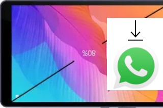 How to install WhatsApp in a Huawei MatePad T8