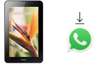 How to install WhatsApp in a Huawei MediaPad 7 Vogue