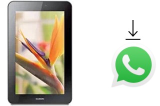 How to install WhatsApp in a Huawei MediaPad 7 Youth2