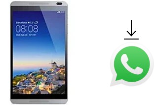 How to install WhatsApp in a Huawei MediaPad M1