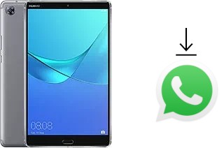 How to install WhatsApp in a Huawei MediaPad M5 8