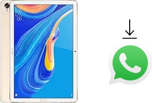 How to install WhatsApp in a Huawei MediaPad M6 10.8