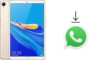 How to install WhatsApp in a Huawei MediaPad M6 8.4