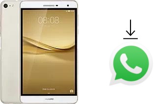 How to install WhatsApp in a Huawei MediaPad T2 7.0 Pro