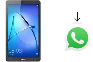 How to install WhatsApp in a Huawei MediaPad T3 7.0