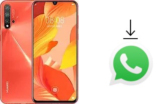 How to install WhatsApp in a Huawei nova 5 Pro